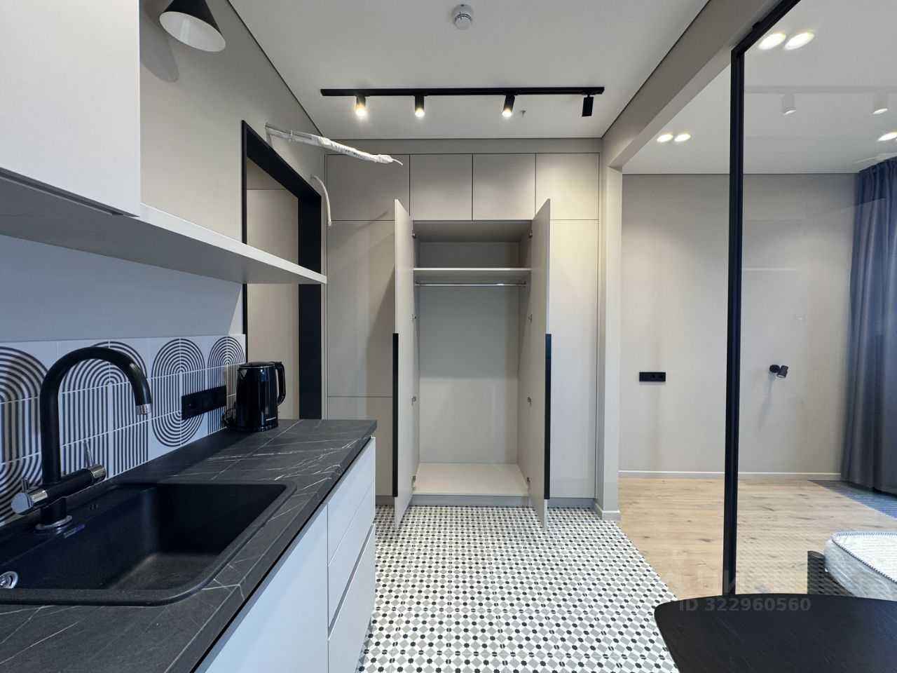 1-комнатная квартира, 24,6 м²