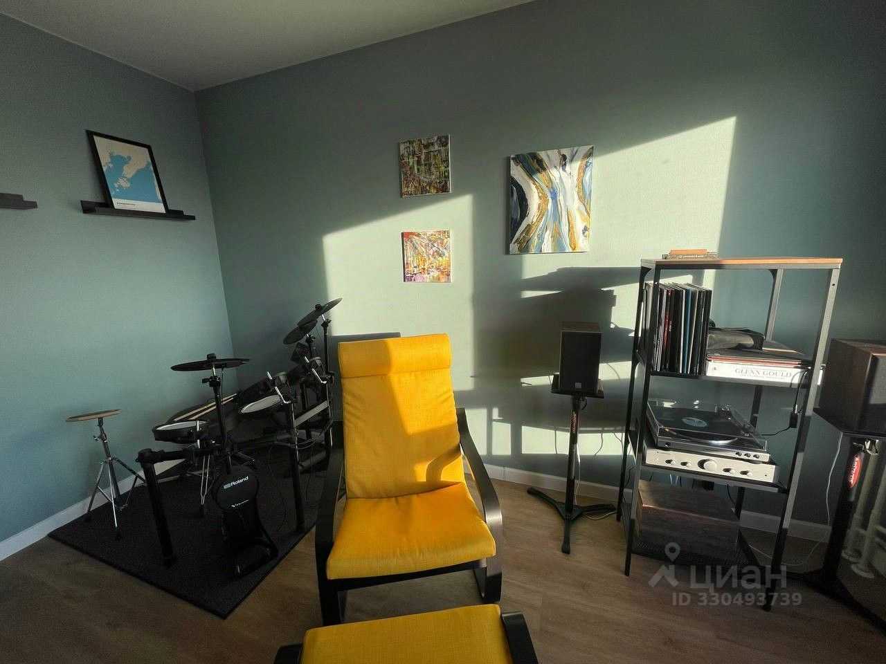 2-комнатная квартира, 64 м² — фотография 3
