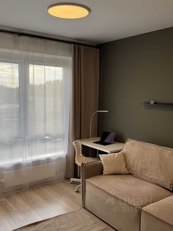 2-комнатная квартира, 39 м² — фотография 3