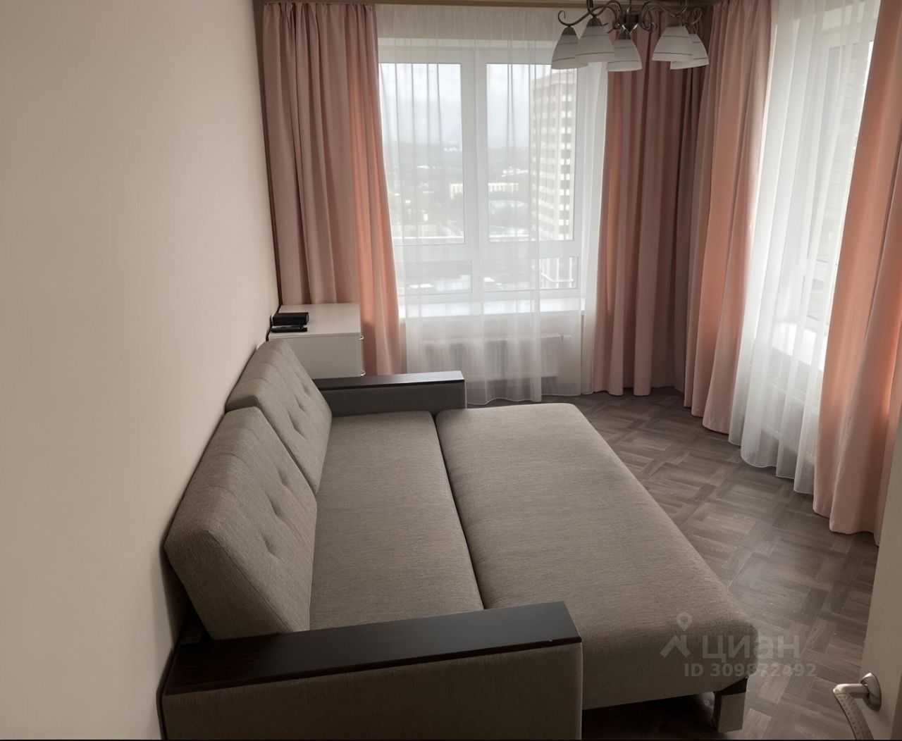 2-комнатная квартира, 57 м² — фотография 2