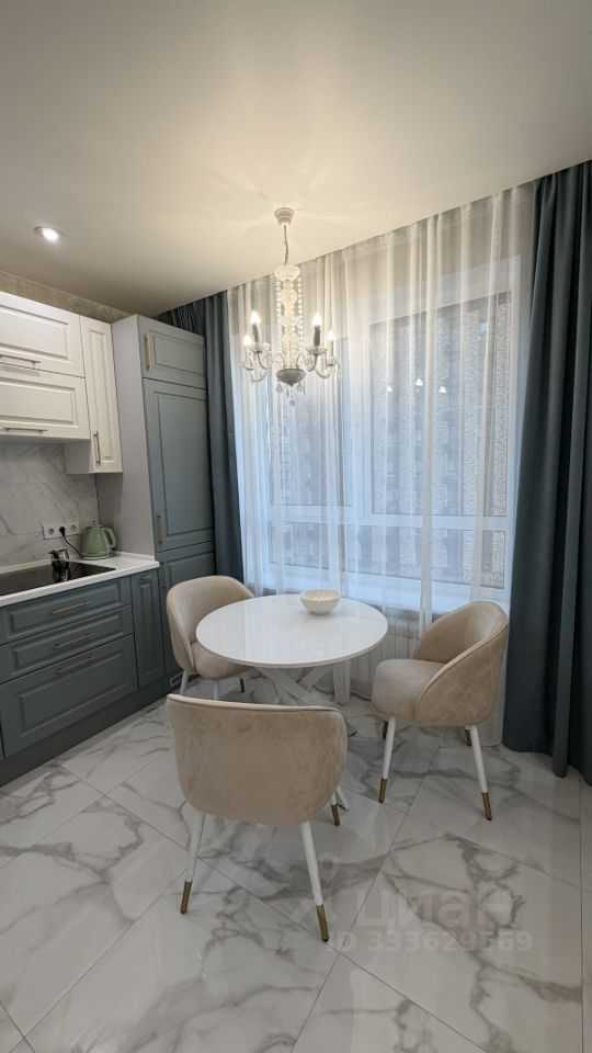 1-комнатная квартира, 39,8 м²