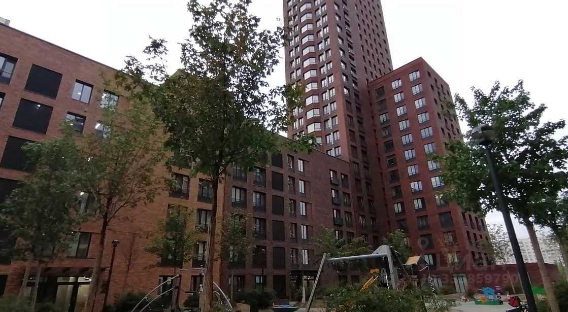 1-комнатная квартира, 33,5 м²