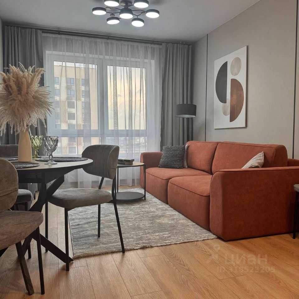 1-комнатная квартира, 42 м²