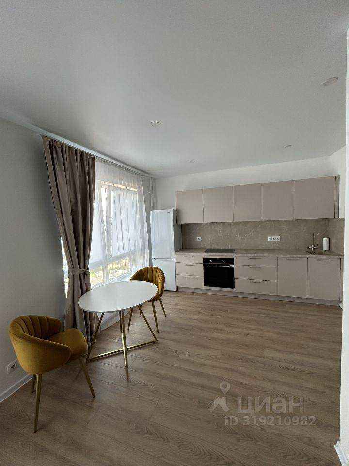1-комнатная квартира, 33,5 м²