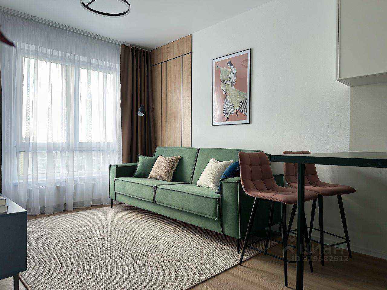 1-комнатная квартира, 32 м²