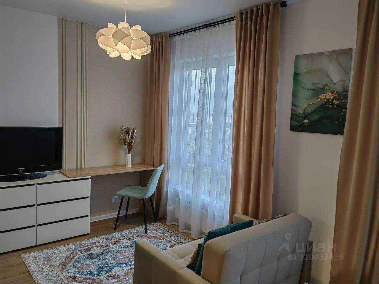 1-комнатная квартира, 35 м² — фотография 3