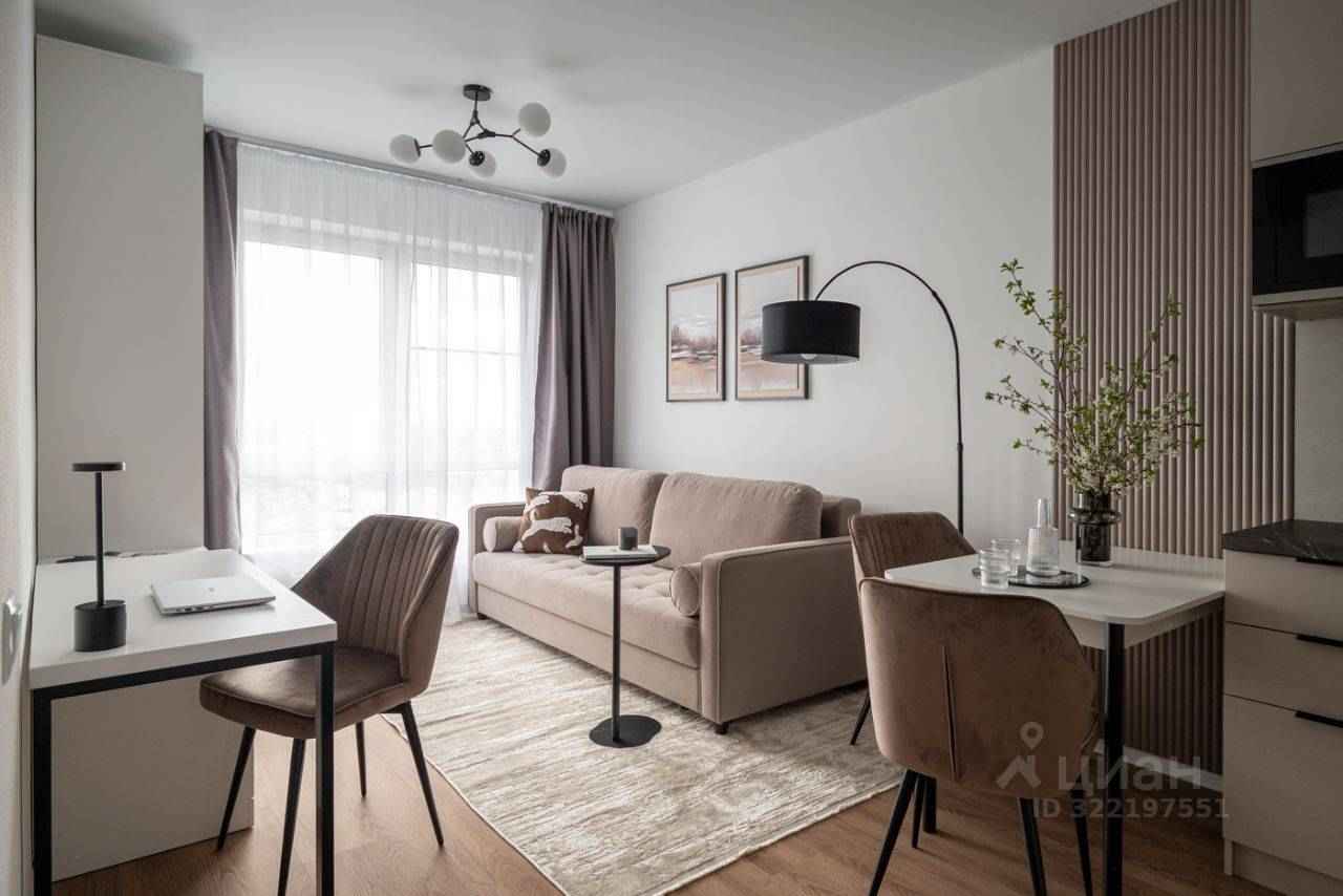 1-комнатная квартира, 35 м²