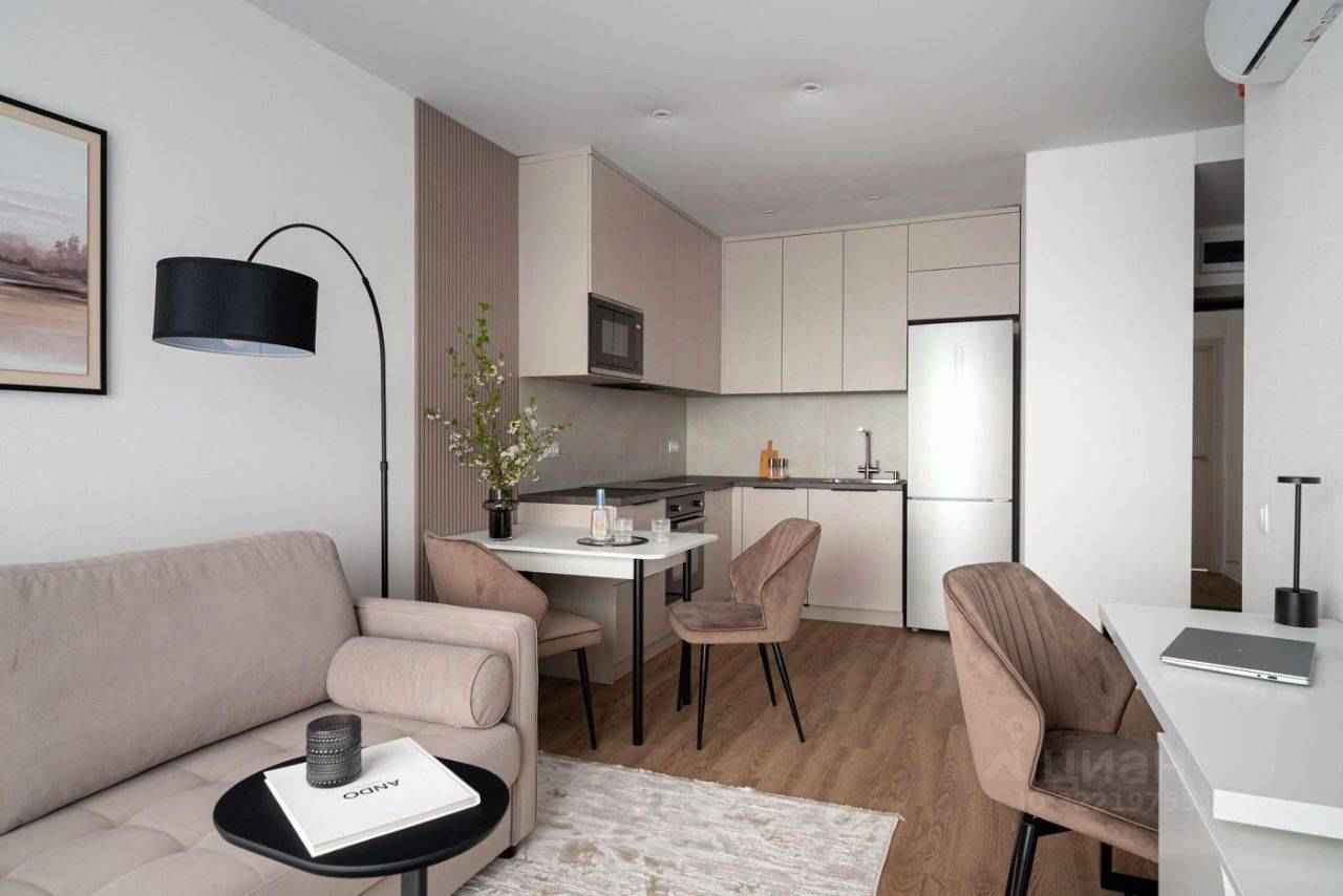 1-комнатная квартира, 35 м² — фотография 2