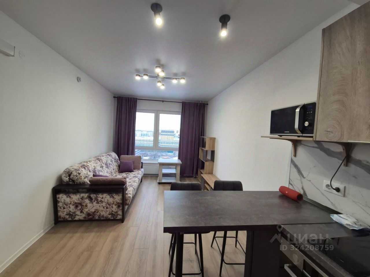 2-комнатная квартира, 36 м² — фотография 2