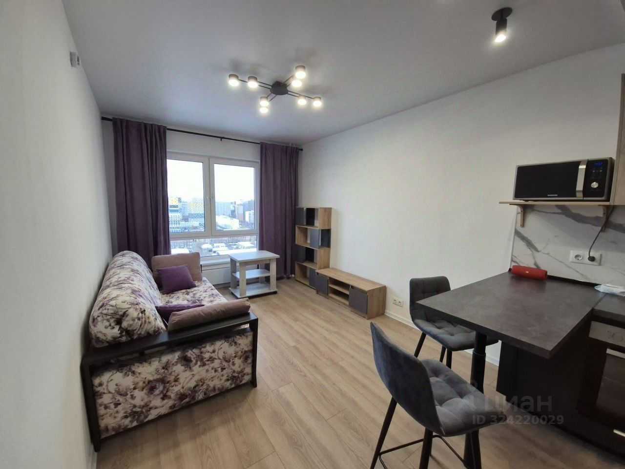 2-комнатная квартира, 38 м² — фотография 3