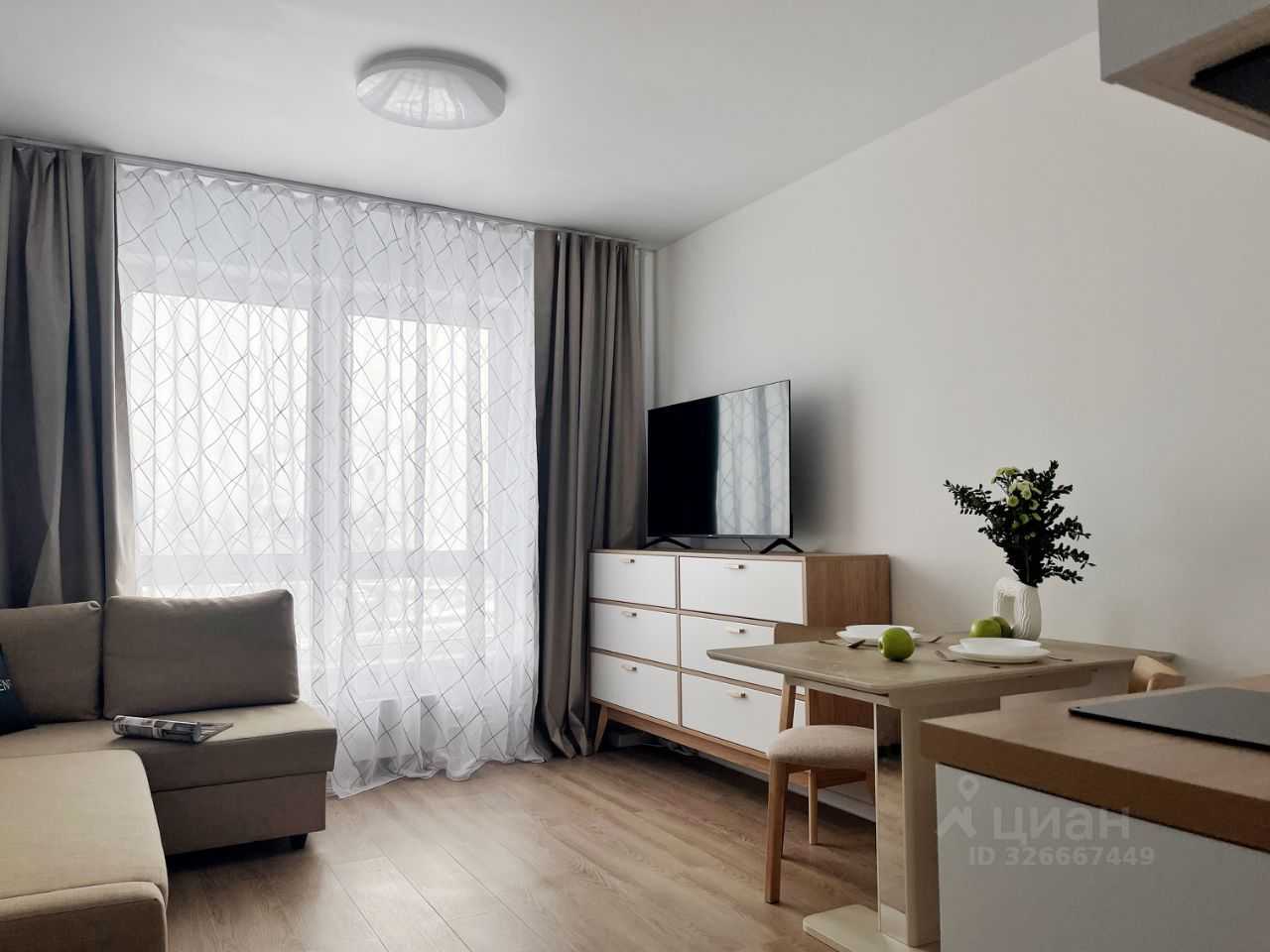 1-комнатная квартира, 19,8 м² — фотография 2