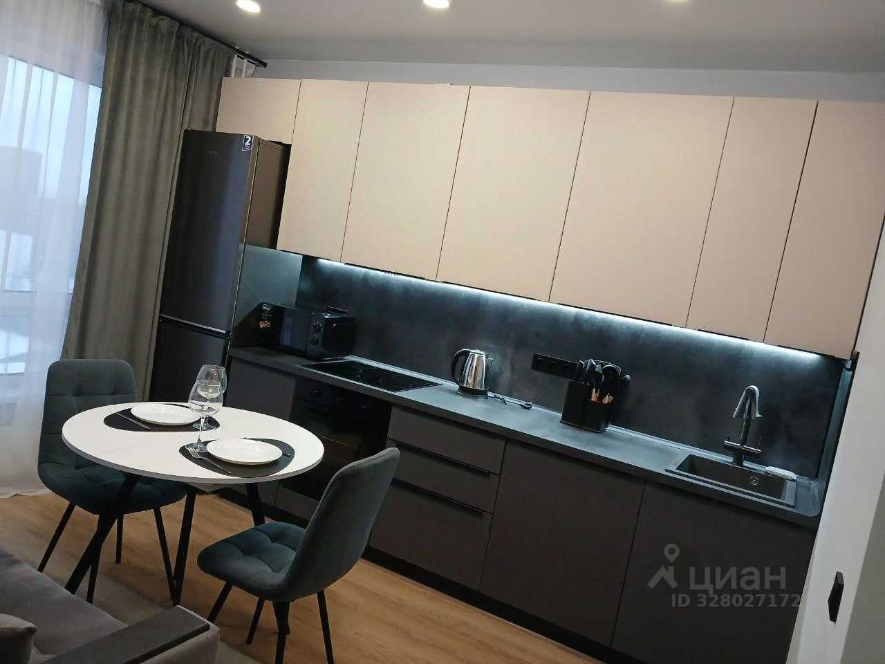 1-комнатная квартира, 33,4 м² — фотография 3