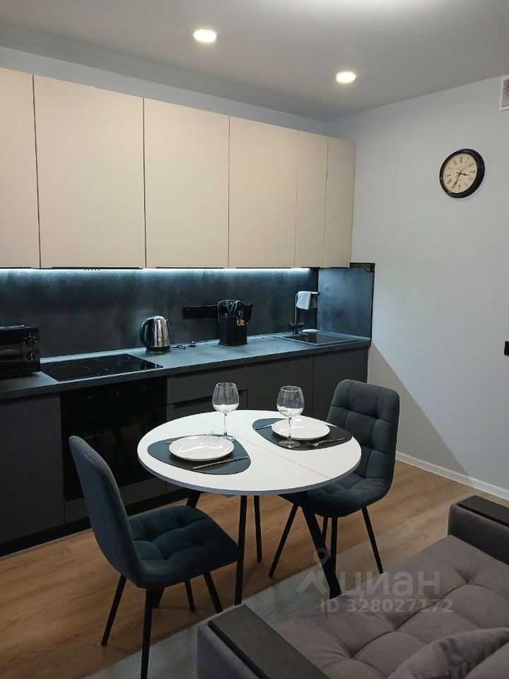 1-комнатная квартира, 33,4 м²