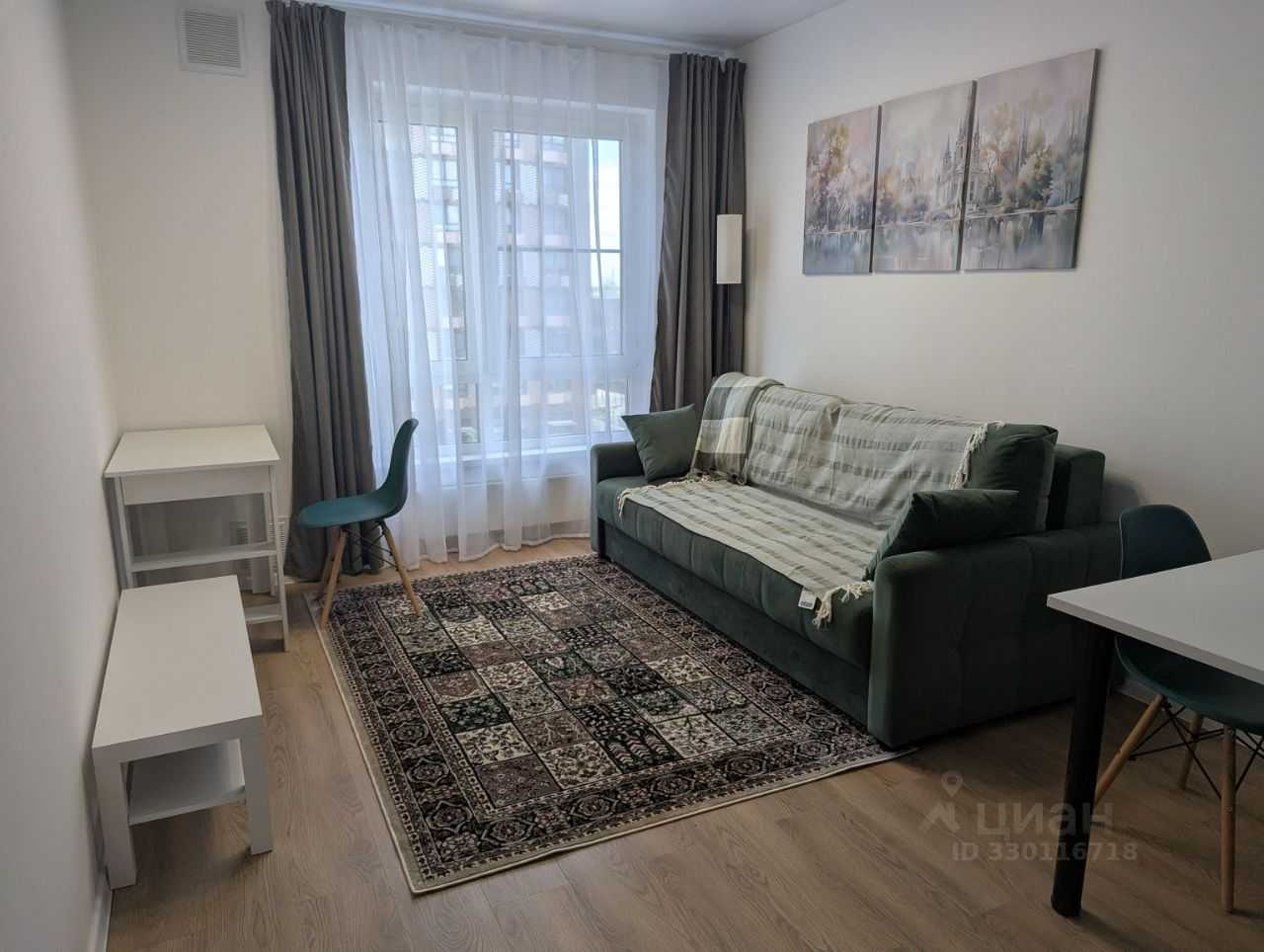 1-комнатная квартира, 36 м² — фотография 3