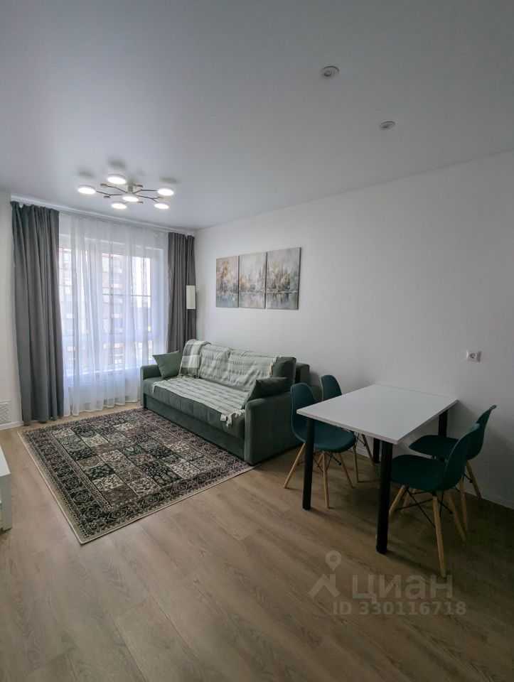 1-комнатная квартира, 36 м²
