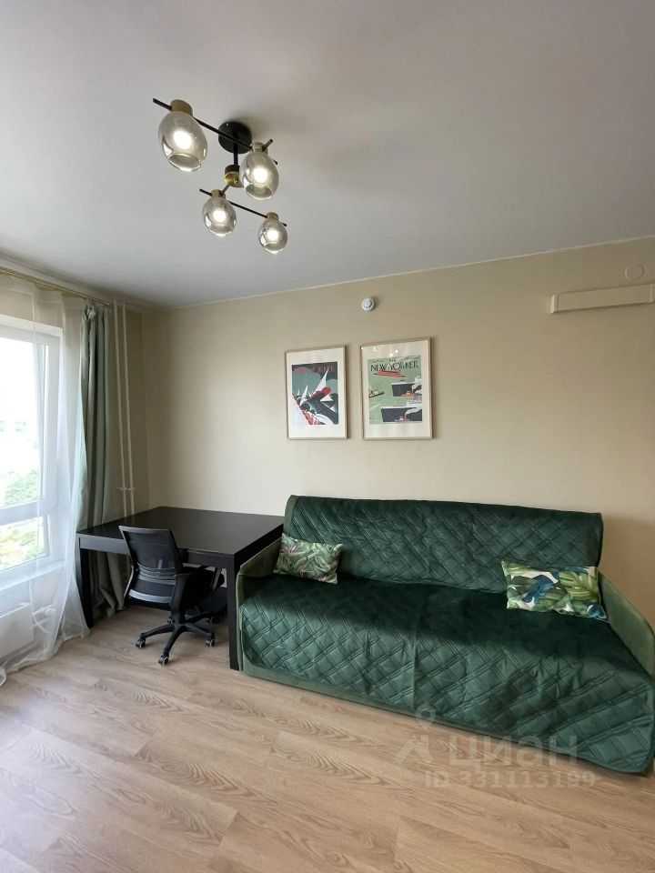 1-комнатная квартира, 37 м² — фотография 2