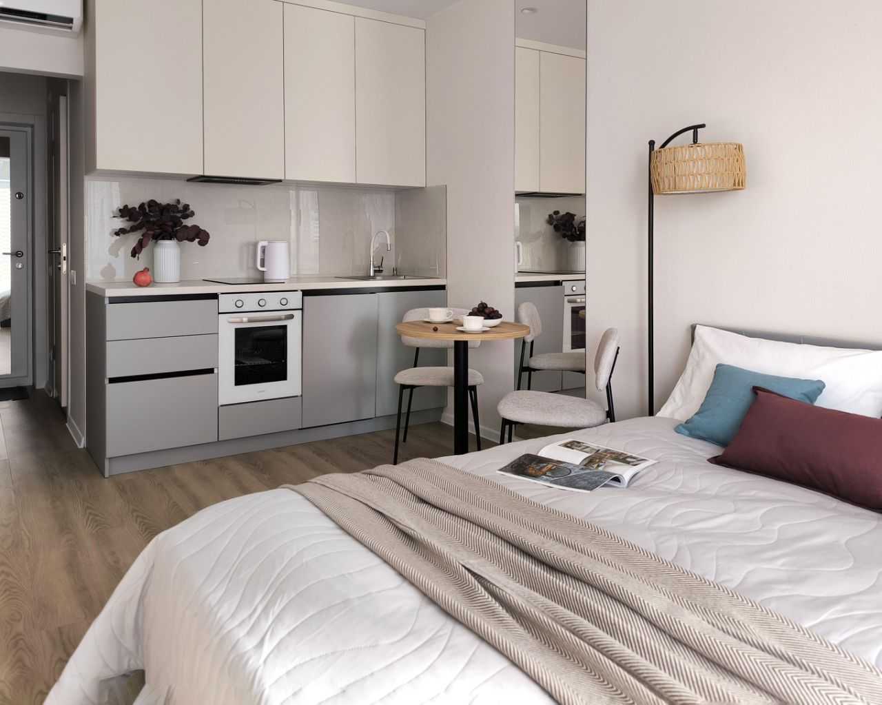 1-комнатная квартира, 19,8 м²