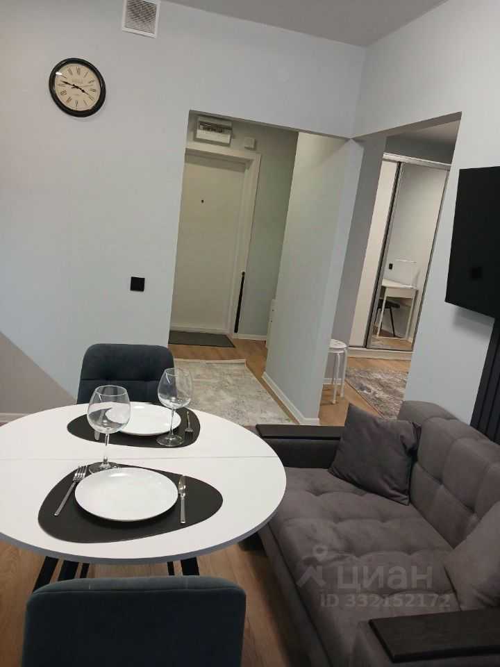 1-комнатная квартира, 33,4 м² — фотография 2