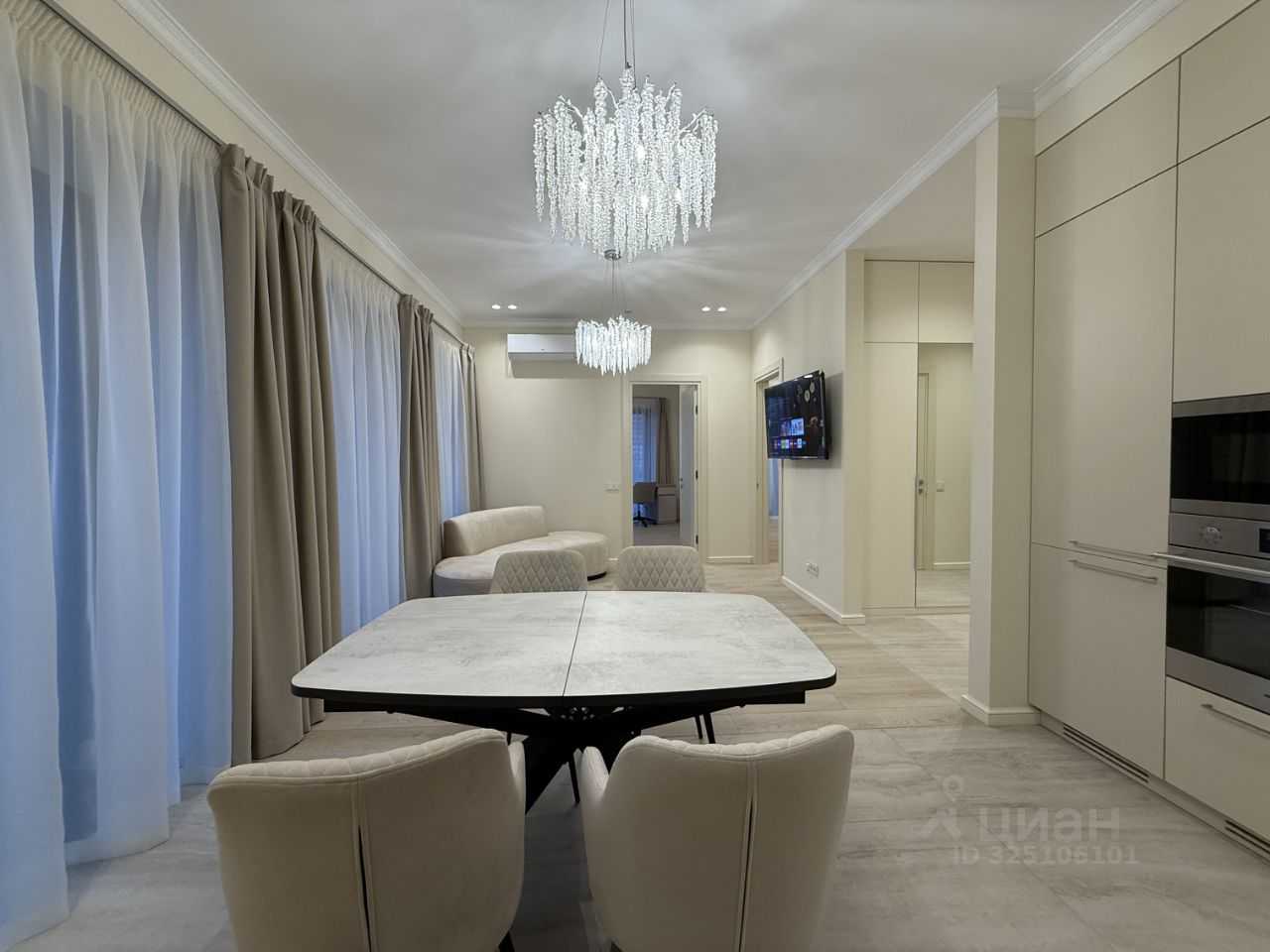 2-комнатная квартира, 87 м² — фотография 3