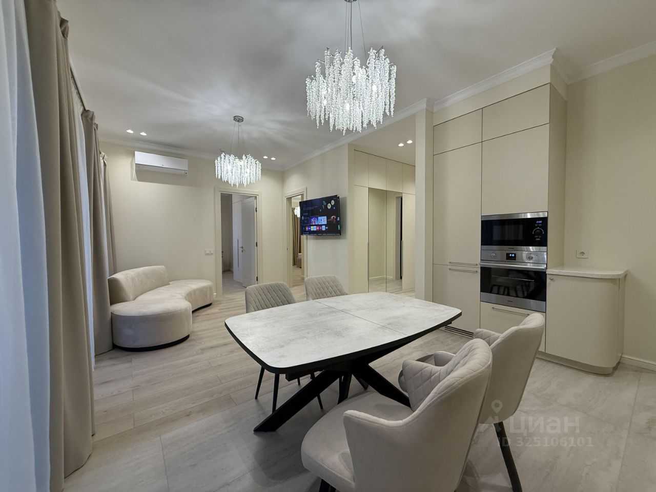 2-комнатная квартира, 87 м²