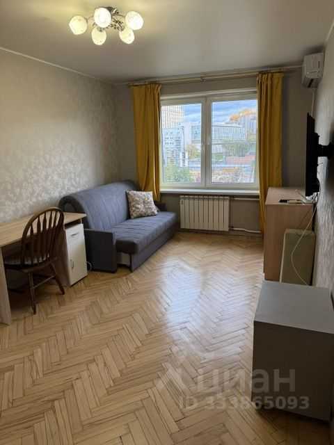 1-комнатная квартира, 33,4 м²
