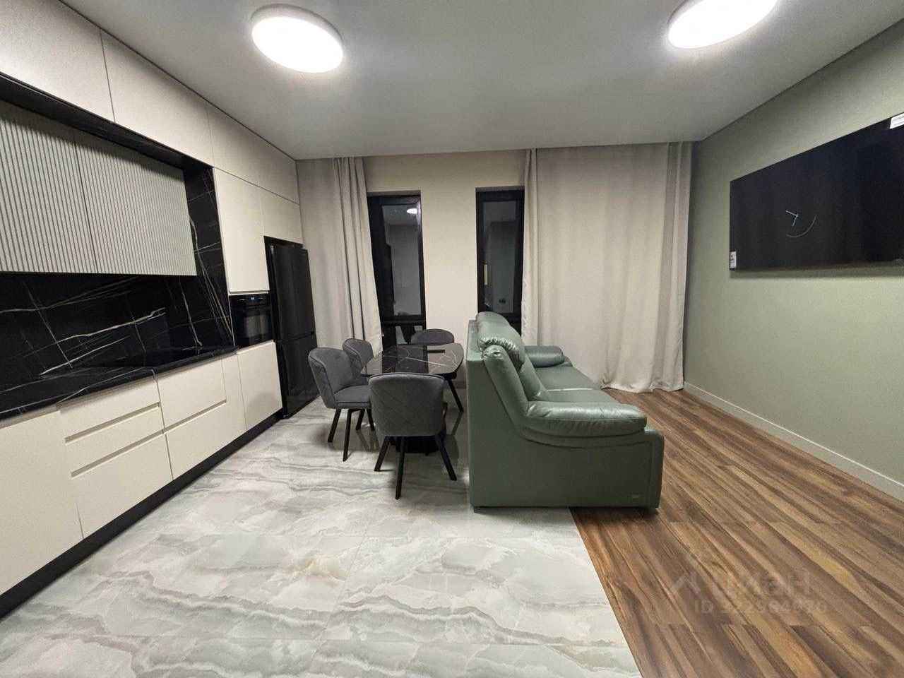 3-комнатная квартира, 65 м²