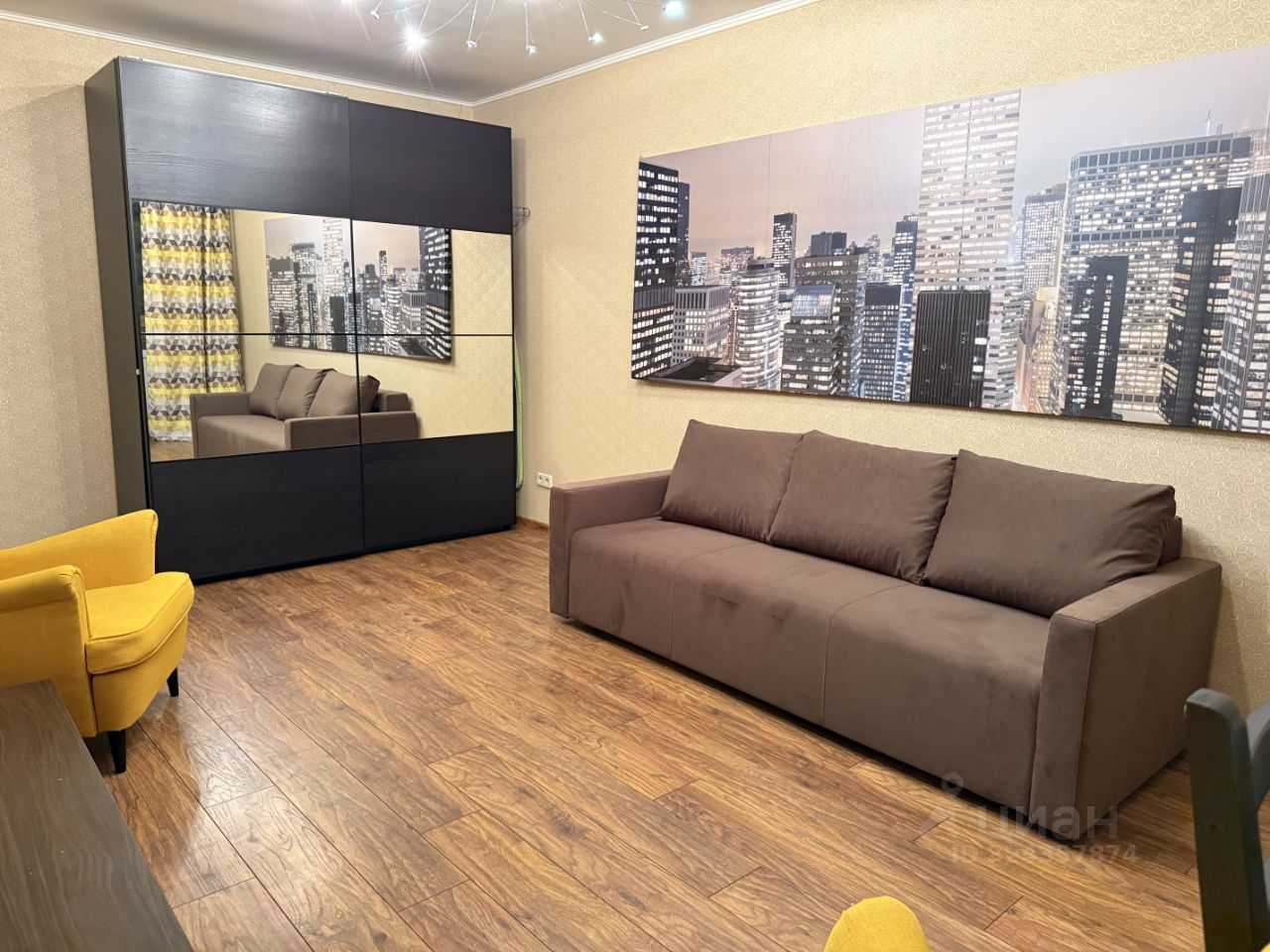 2-комнатная квартира, 56 м²