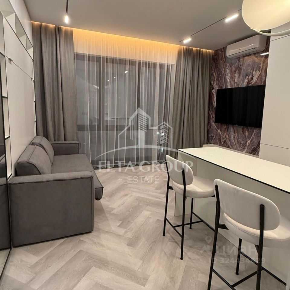 1-комнатная квартира, 29 м²