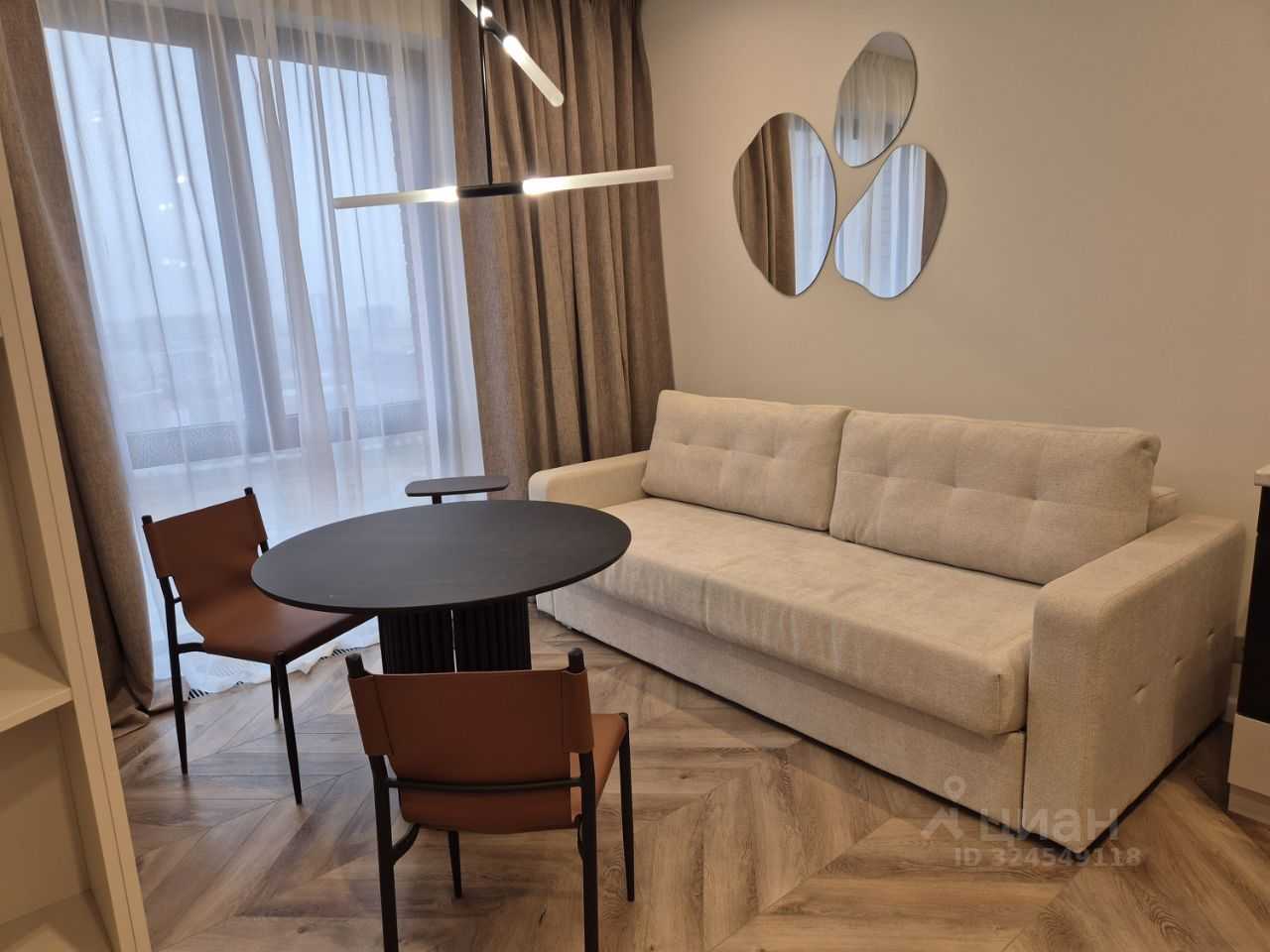 1-комнатная квартира, 40 м² — фотография 3