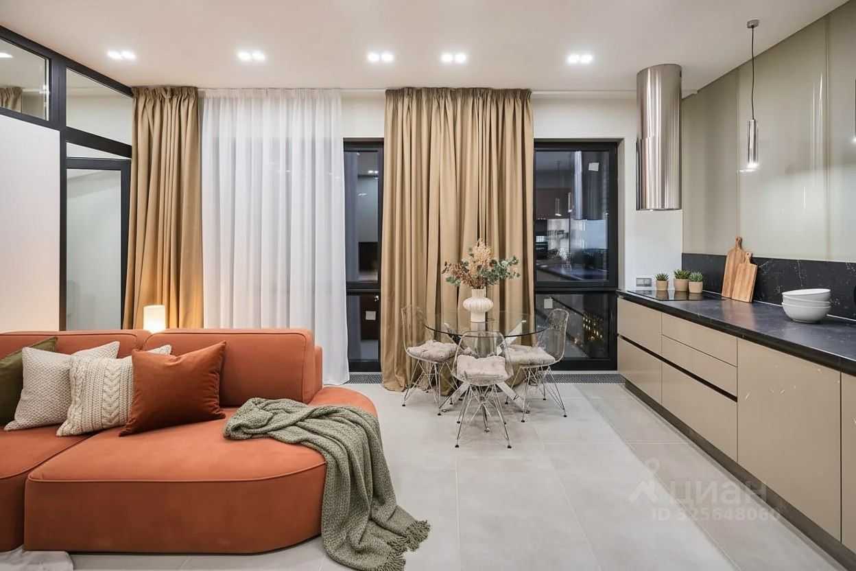 3-комнатная квартира, 65 м²