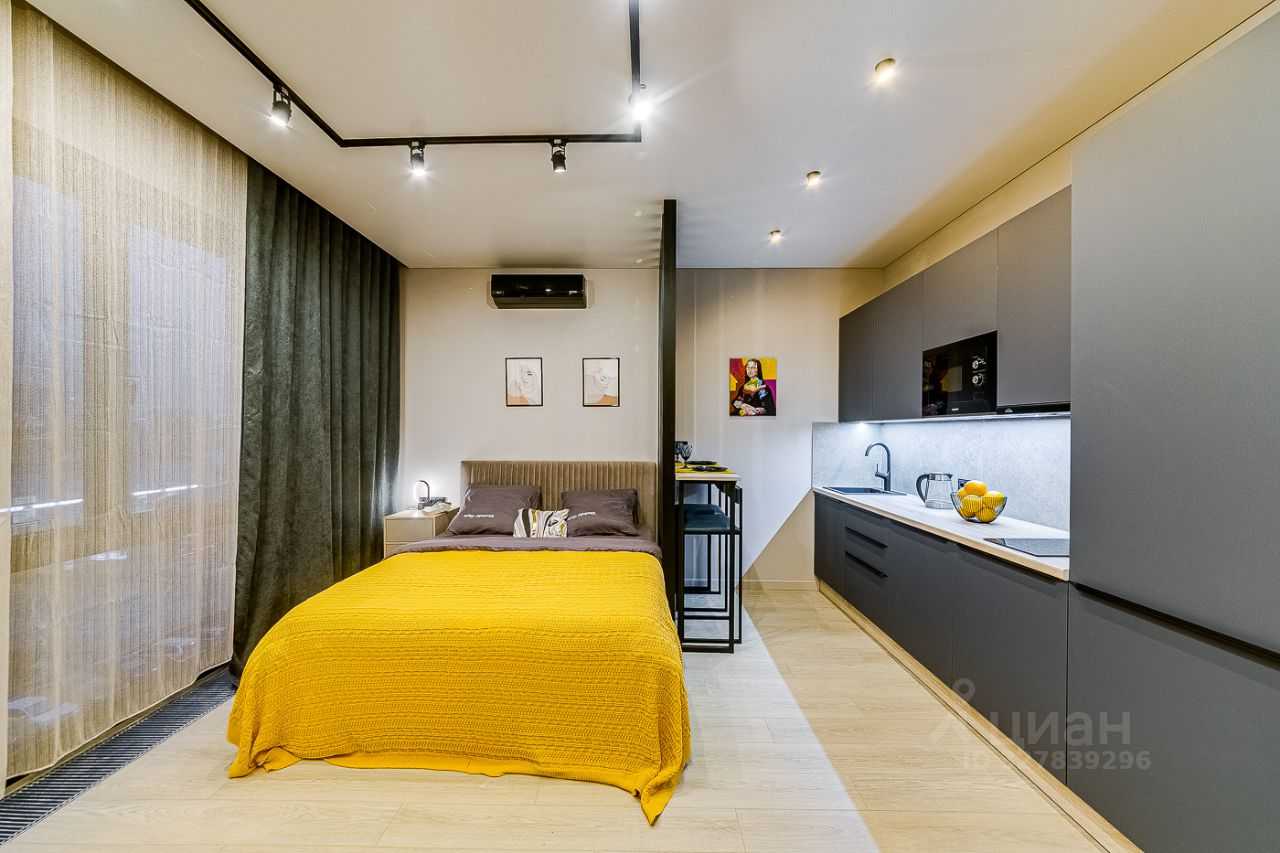 1-комнатная квартира, 28 м² — фотография 2