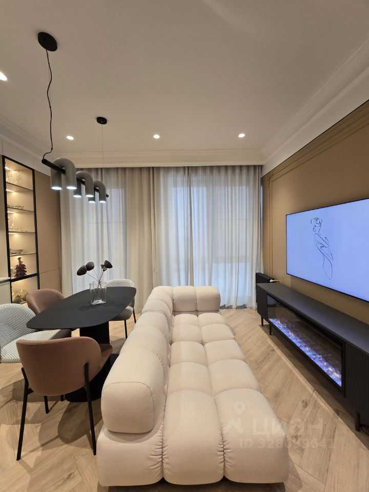 3-комнатная квартира, 59 м²