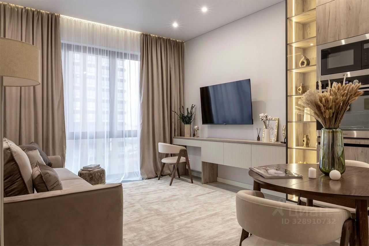 2-комнатная квартира, 44 м² — фотография 3
