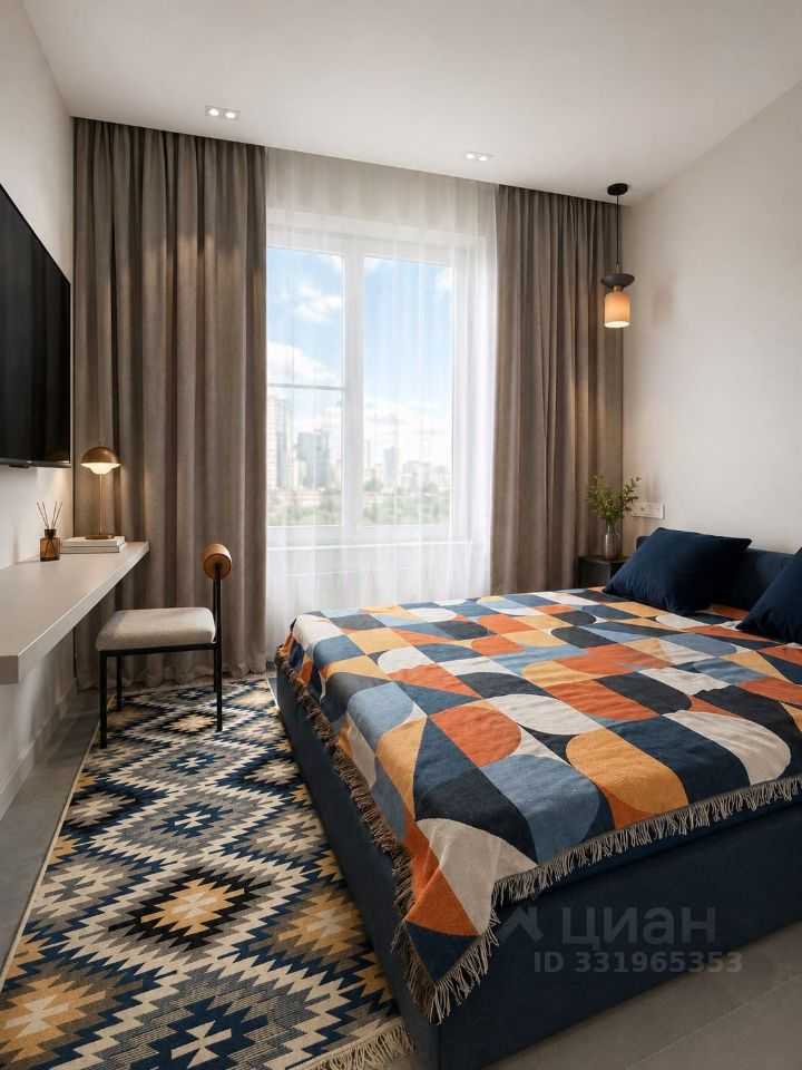 1-комнатная квартира, 38 м² — фотография 3