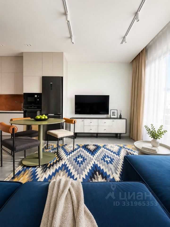 1-комнатная квартира, 38 м² — фотография 2