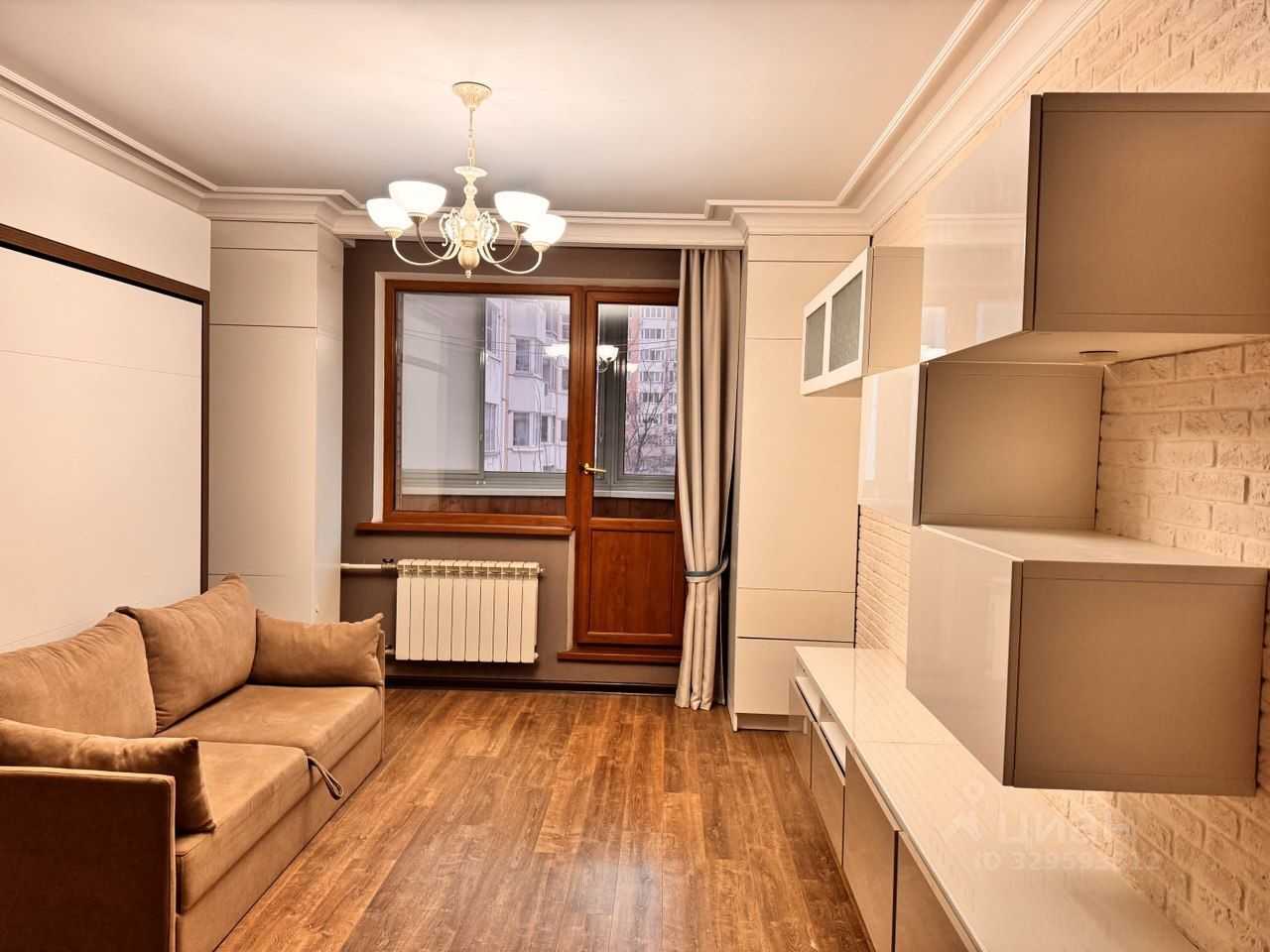 1-комнатная квартира, 38 м² — фотография 3