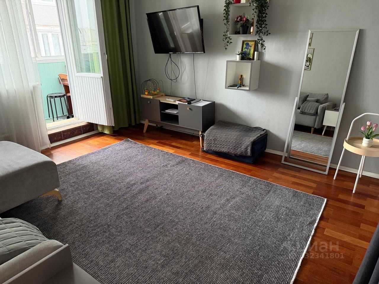 1-комнатная квартира, 39,1 м² — фотография 2