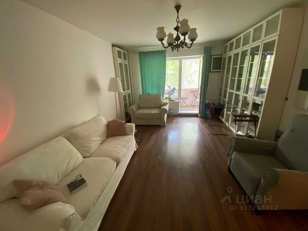 1-комнатная квартира, 33,1 м²