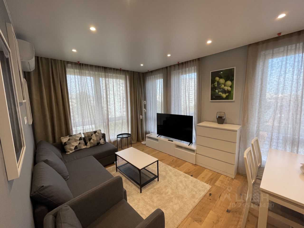 3-комнатная квартира, 56 м²