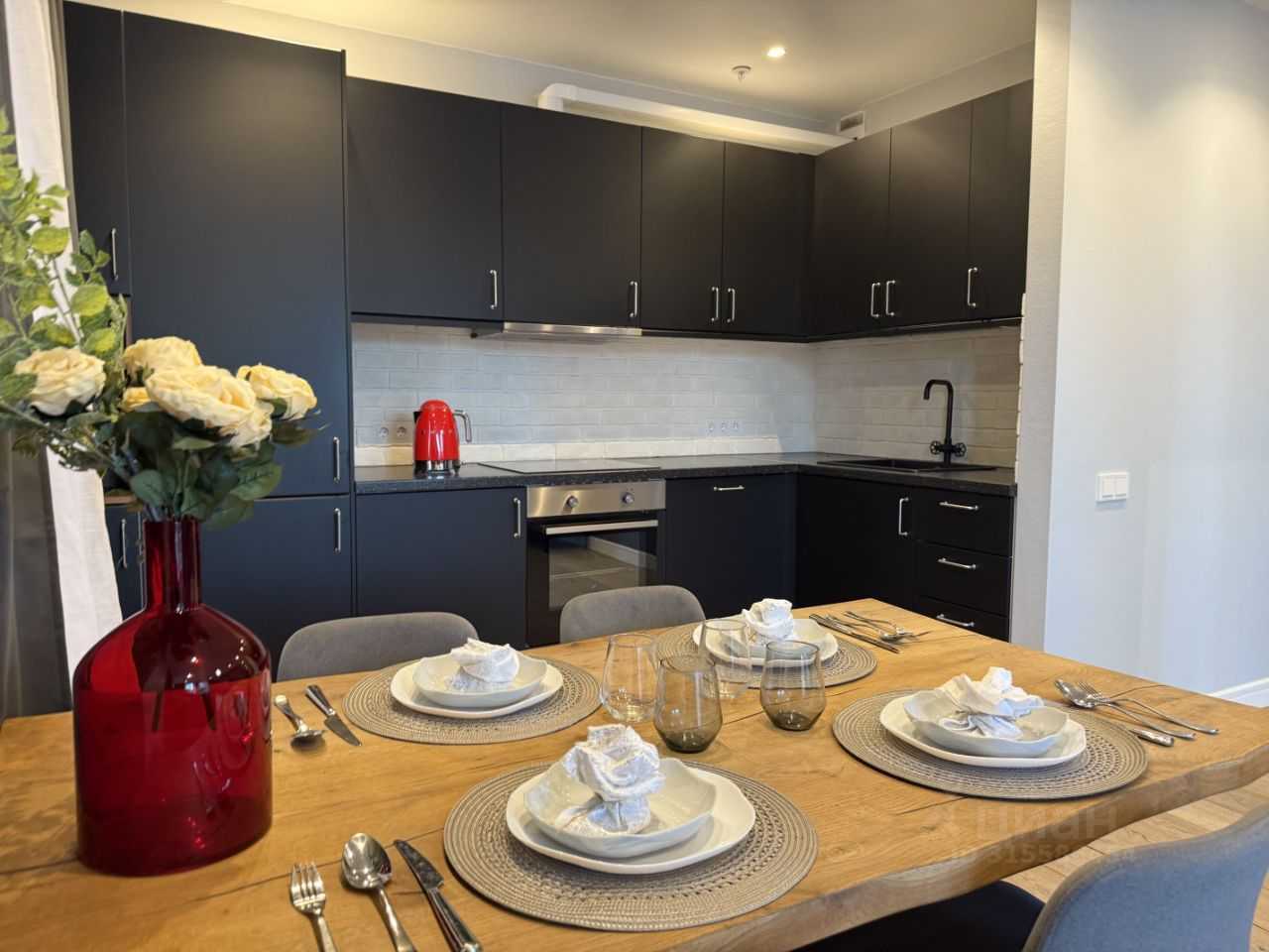 3-комнатная квартира, 59 м²