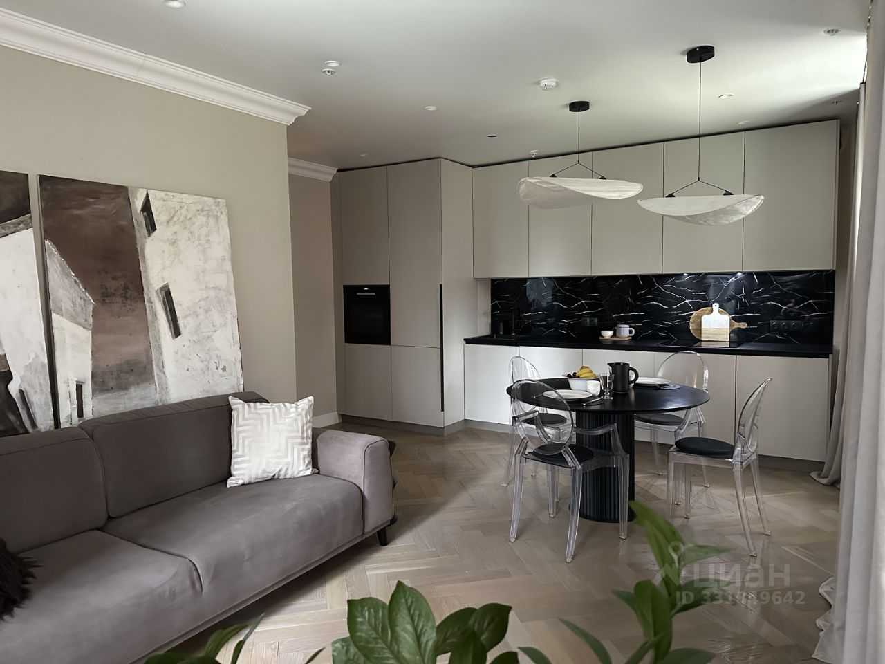 3-комнатная квартира, 56,6 м² — фотография 2