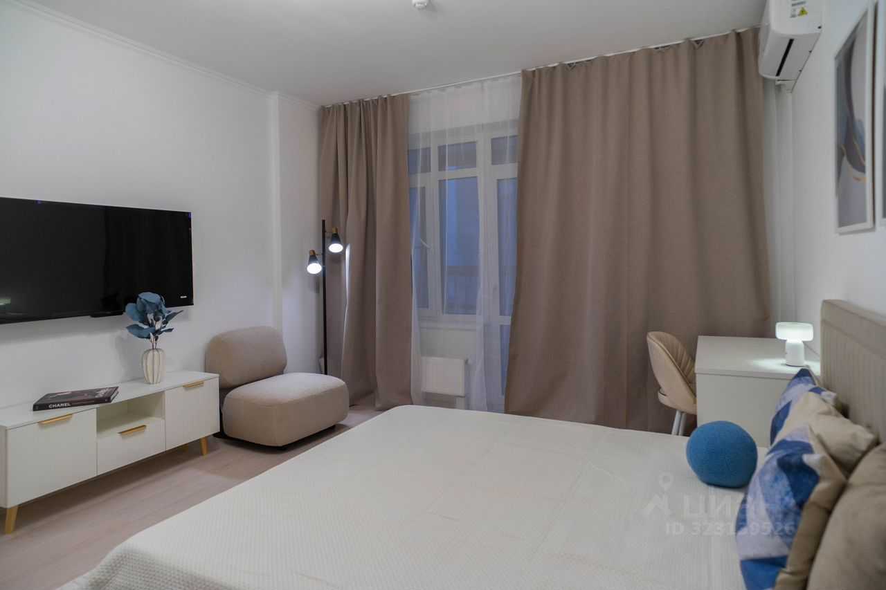 1-комнатная квартира, 37 м² — фотография 2