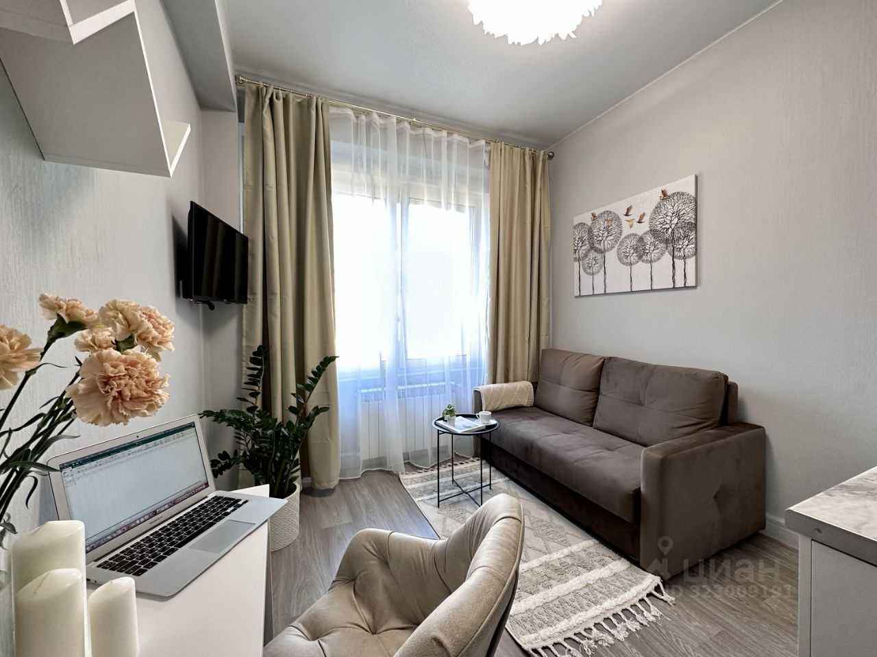 1-комнатная квартира, 17 м² — фотография 2