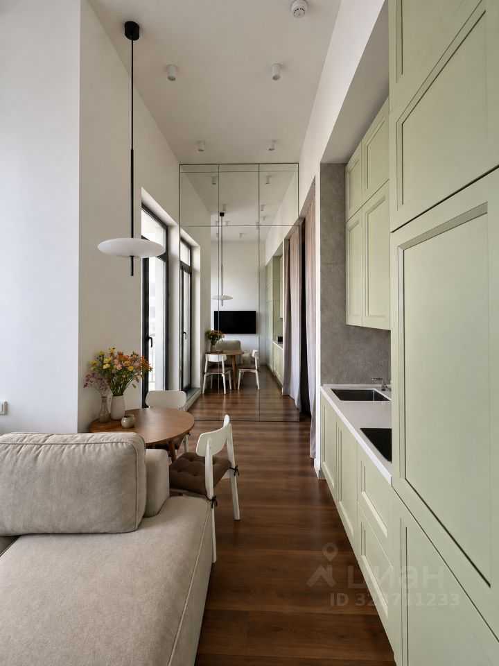 1-комнатная квартира, 35 м² — фотография 2