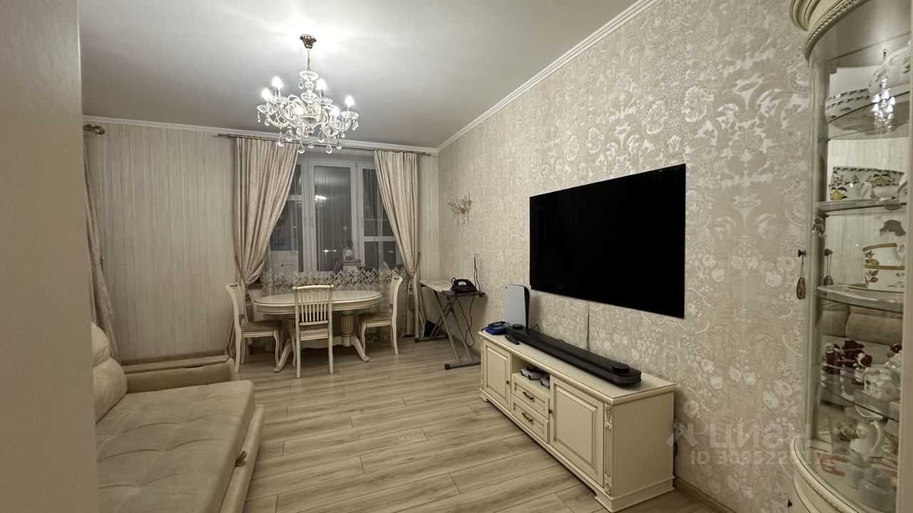 2-комнатная квартира, 58 м² — фотография 2