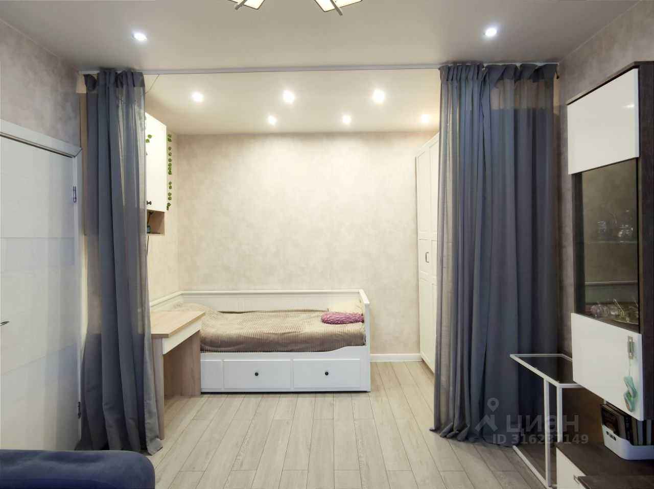 1-комнатная квартира, 36 м² — фотография 3
