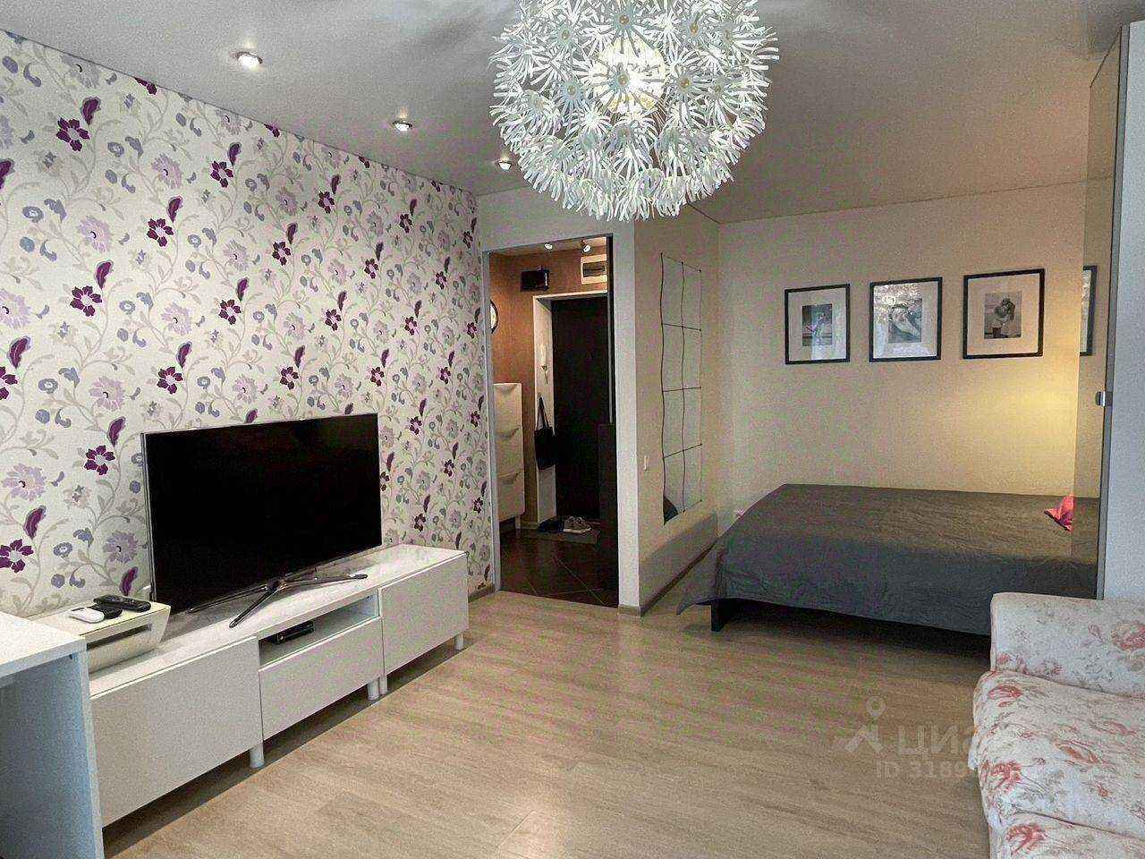 1-комнатная квартира, 38 м² — фотография 3