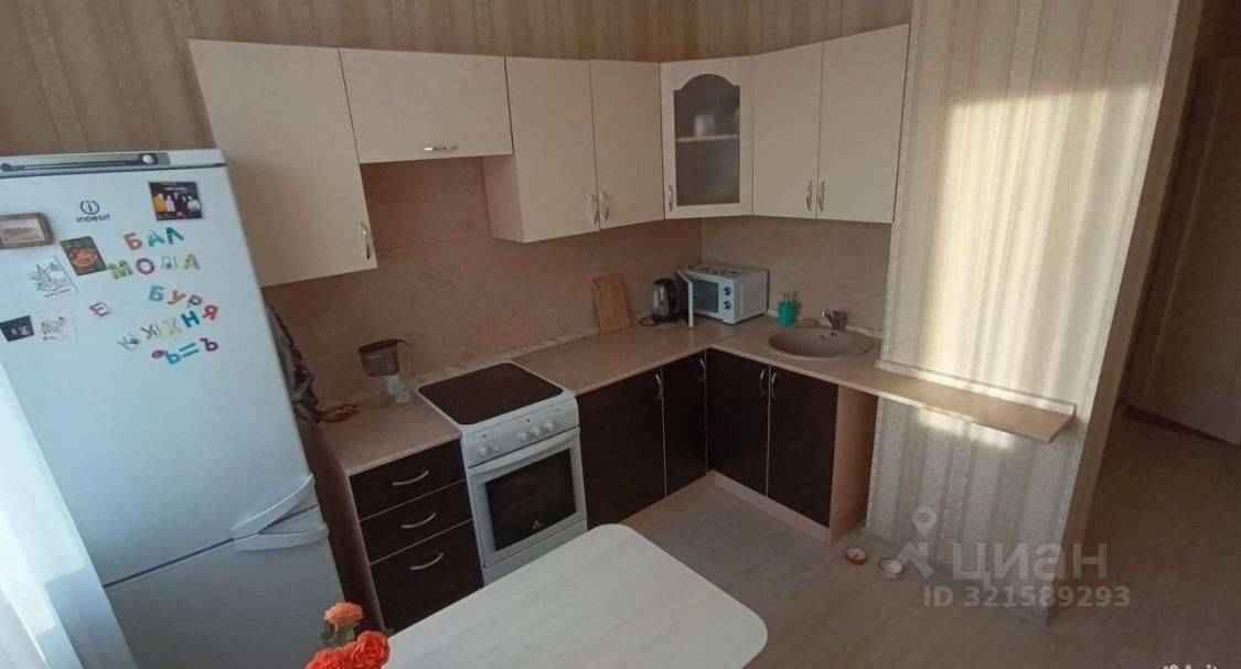1-комнатная квартира, 39,3 м²