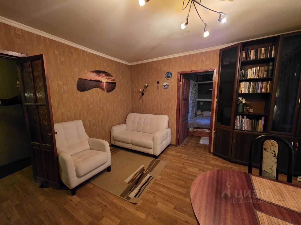 3-комнатная квартира, 62 м²