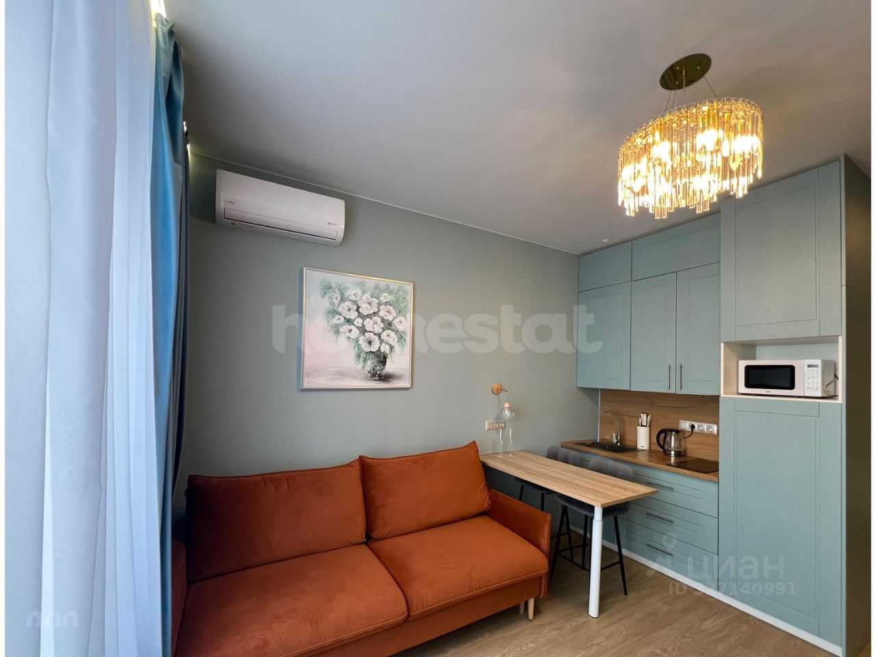 1-комнатная квартира, 23 м² — фотография 2